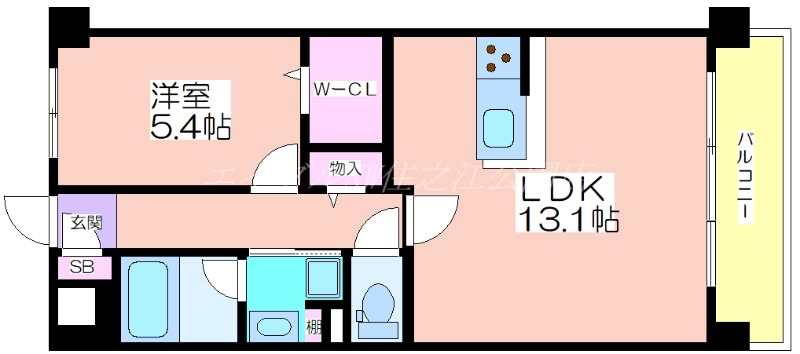 フレシール　アビタシオンの間取り