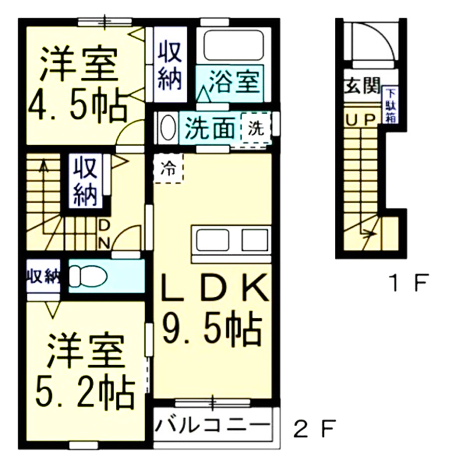 チッタ大野町の間取り