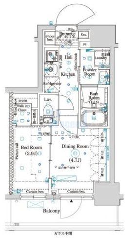 ARKMARK四谷左門町の間取り