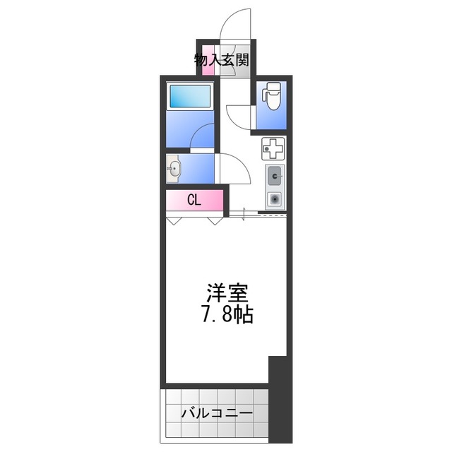 グレンパーク中川の間取り