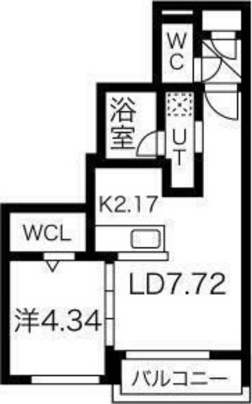 レジデンス菊水の間取り