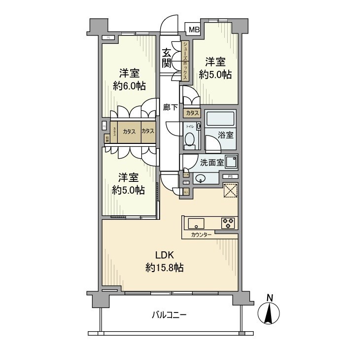 【クレヴィア田園調布本町の間取り】