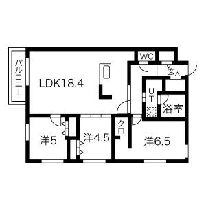 ZABO HILLS 南山鼻の間取り