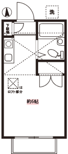 リバーストーン石神井の間取り