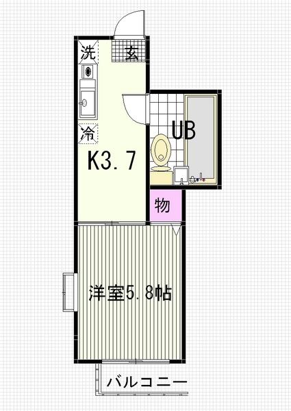 タウルス中葛西の間取り