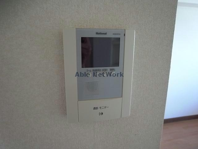 セキュリティ　TVモニター付きインターホン