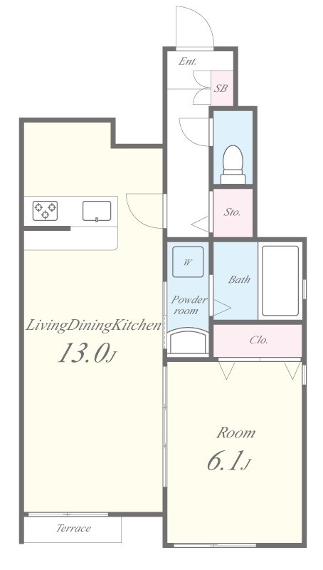 Casaあびこ道（カーサアビコミチ）の間取り