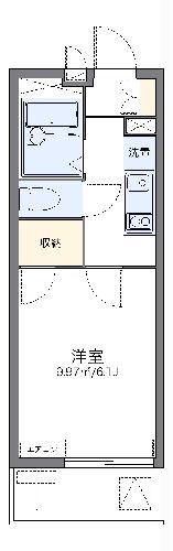 レオパレスＮＥＸＴIIの間取り