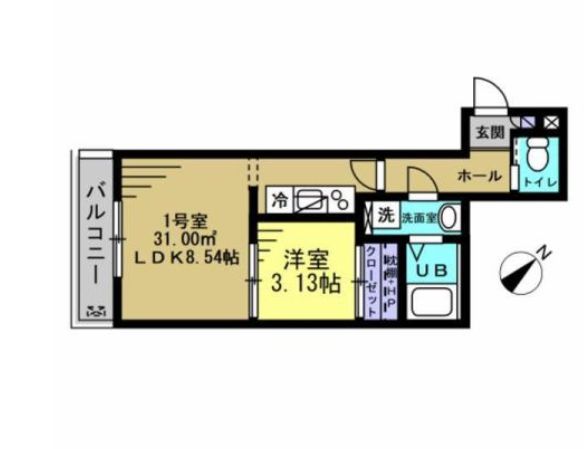 アイナ八千代緑が丘の間取り