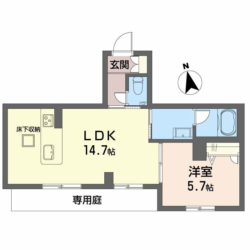 シャーメゾン妙体寺町 伴の間取り