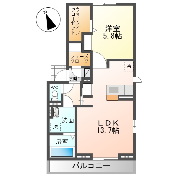 セレスティア野田IIの間取り