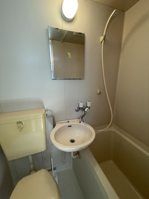 洗面設備　お掃除しやすい３点ユニット☆