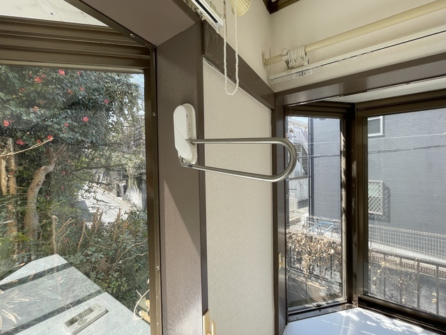 その他設備　室内物干しがあるので雨の日でも安心ですね♪