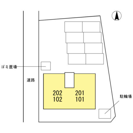 【福山市千田町のアパートのその他】