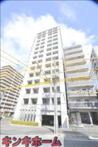 【広島市中区加古町のマンションの建物外観】