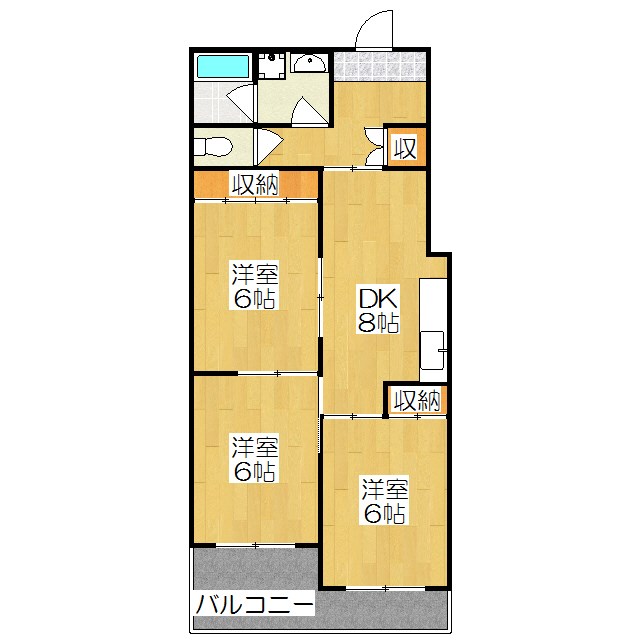 ファーストコート御所西の間取り