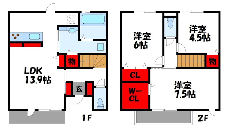 D-room今の庄の間取り