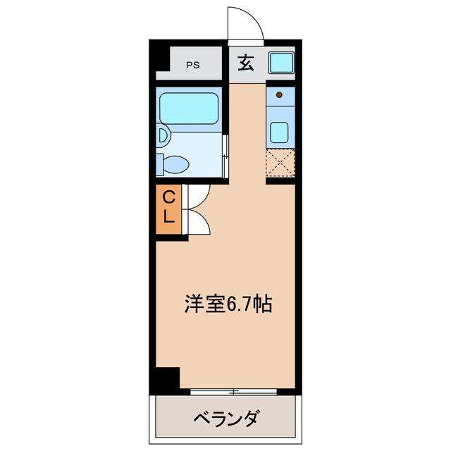 瀬戸市矢形町のマンションの間取り