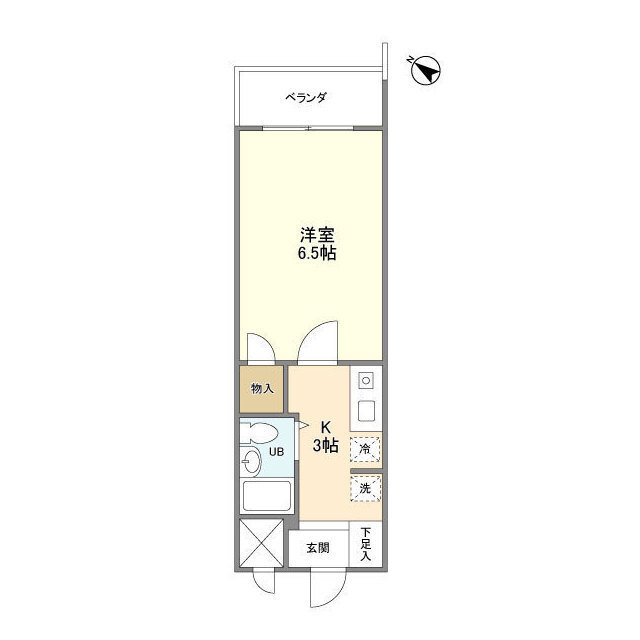 シティコート千駄木の間取り