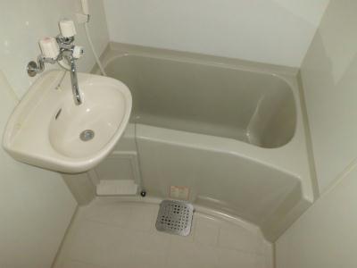 バス・シャワールーム　洗面台付バスルーム。