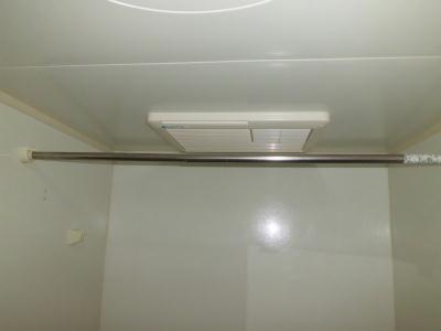 その他　浴室乾燥機。洗濯物を干せます。