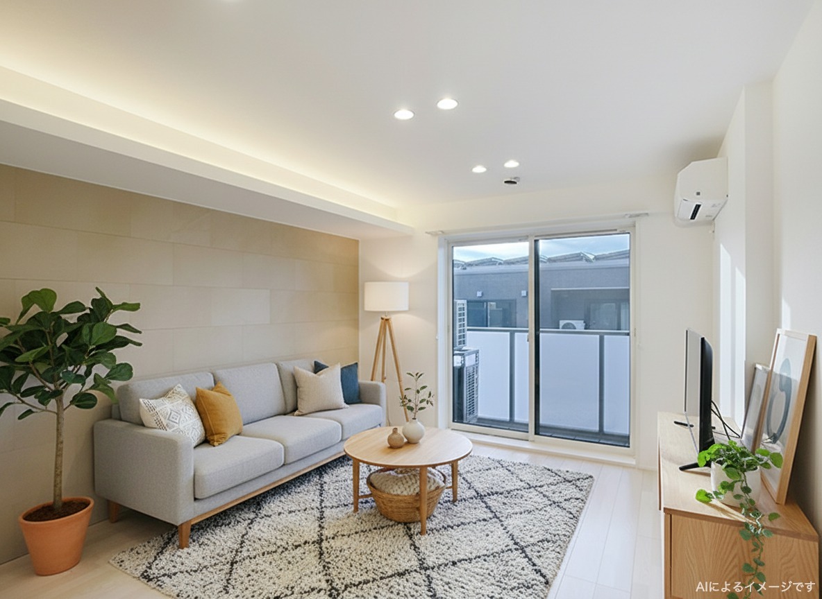 居室・リビング　※家具はAIによるイメージです