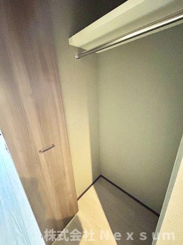 収納　収納のためのスペースです