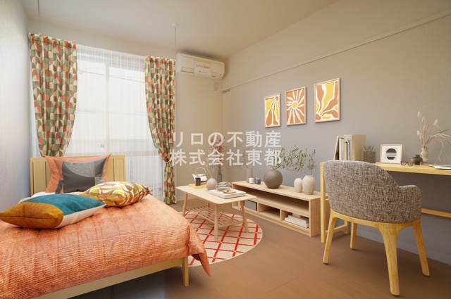 居室・リビング　こちらの家具はＣＧです。家具付きではございません。