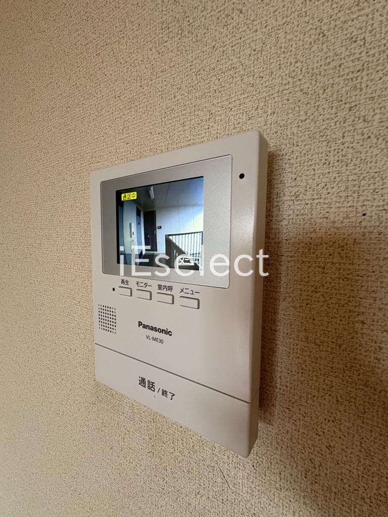 セキュリティ　TVモニターホン付きです