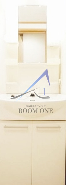 洗面設備　洗面台です。