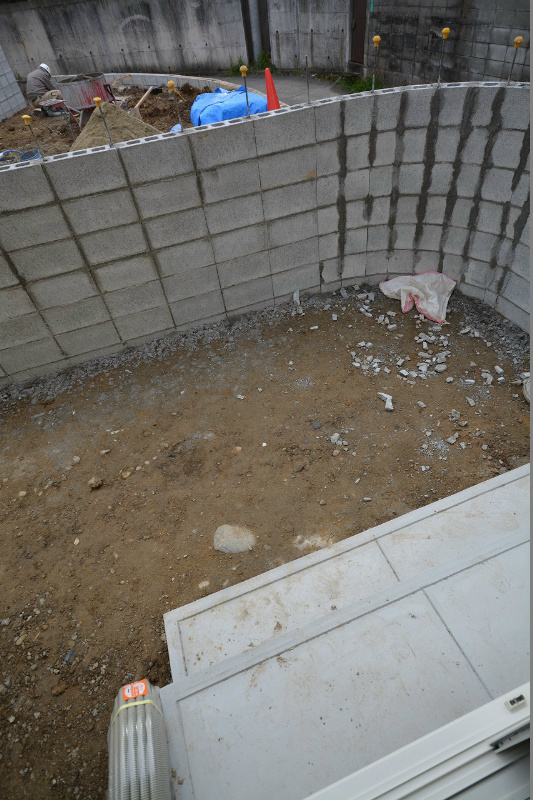 バルコニー　専用庭