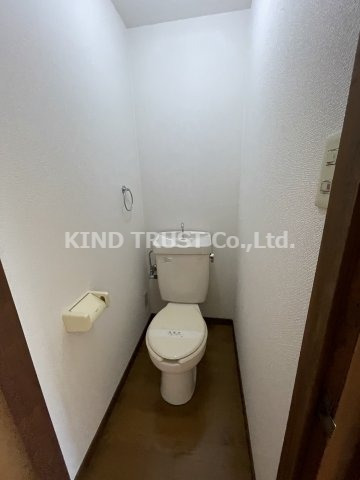 トイレ　ゆったりとした空間のトイレです