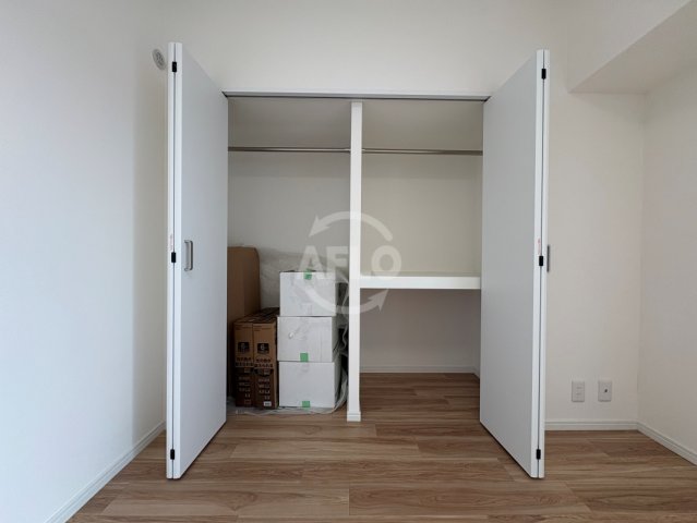 収納　スペリオ北田辺　クローゼット