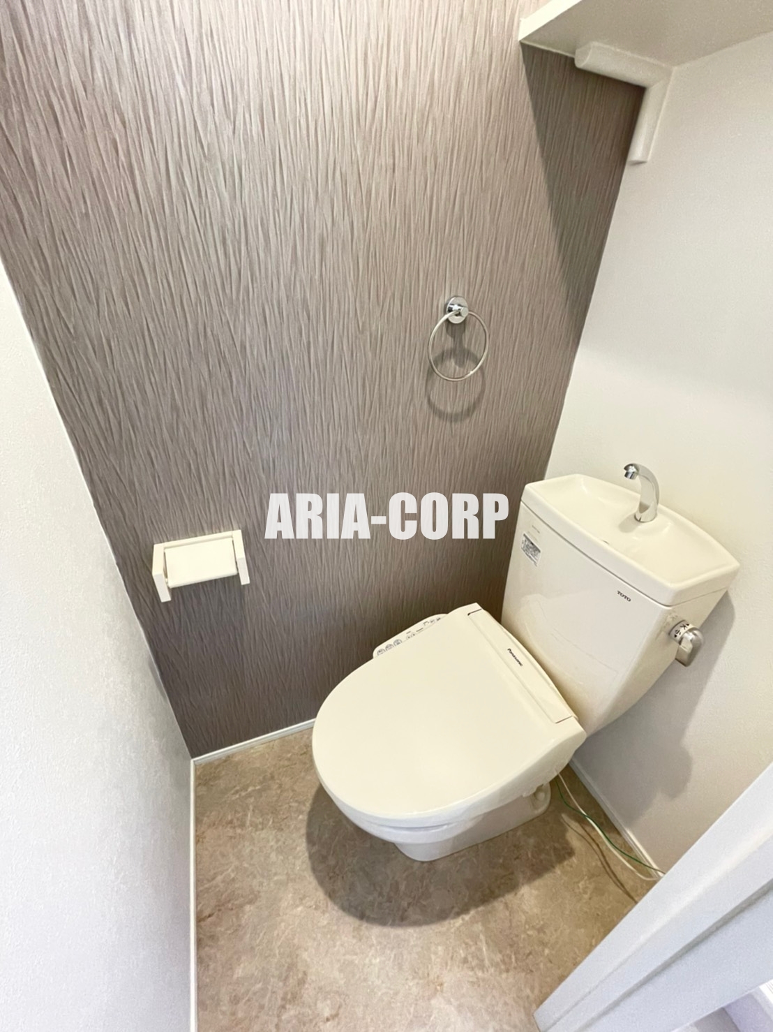 トイレ　ウォシュレット付きのトイレ♪