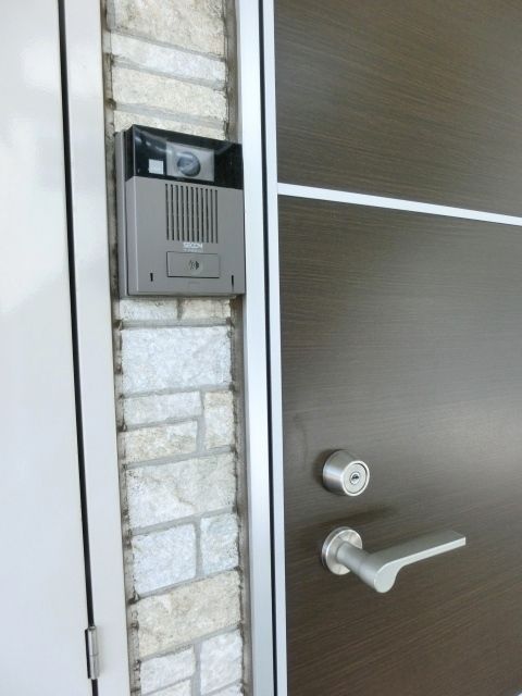 セキュリティ　来訪者が分かるので安心です。