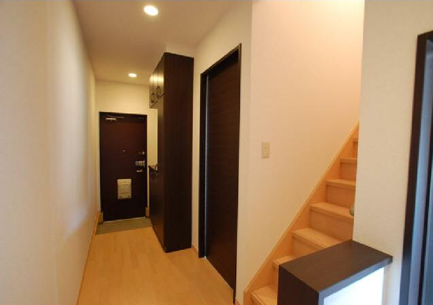 玄関　明るい玄関です