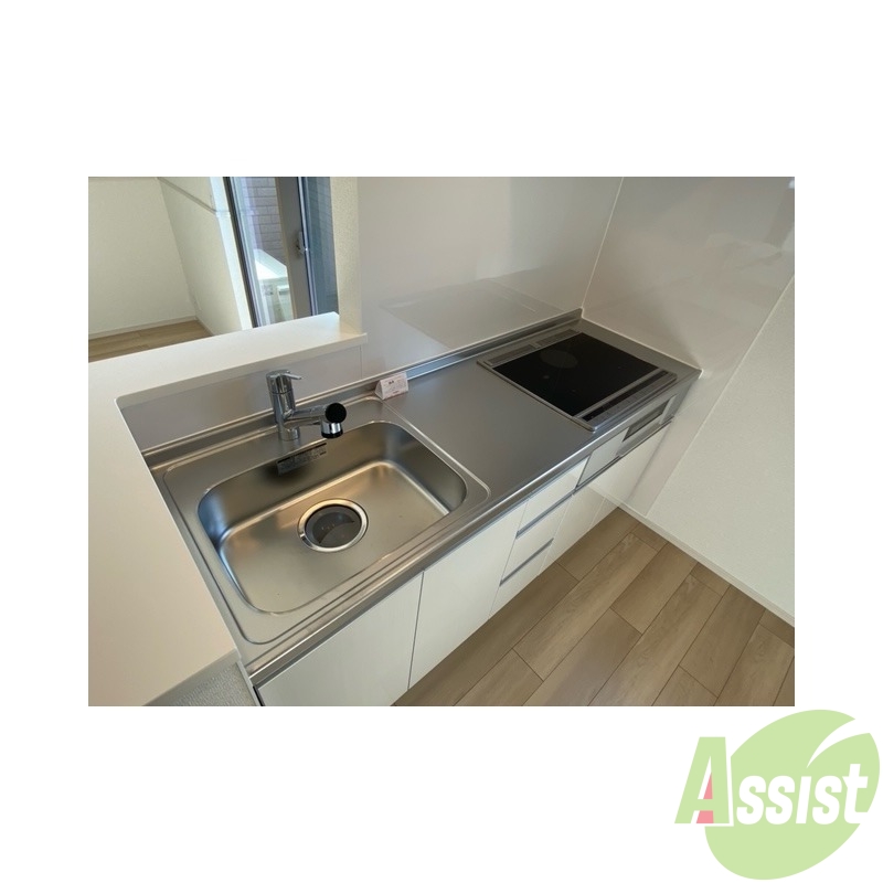 キッチン　ＩＨクッキングヒーターでお料理もお掃除もらくらく