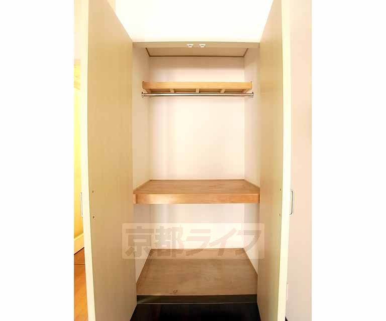 収納　大きなクローゼットです