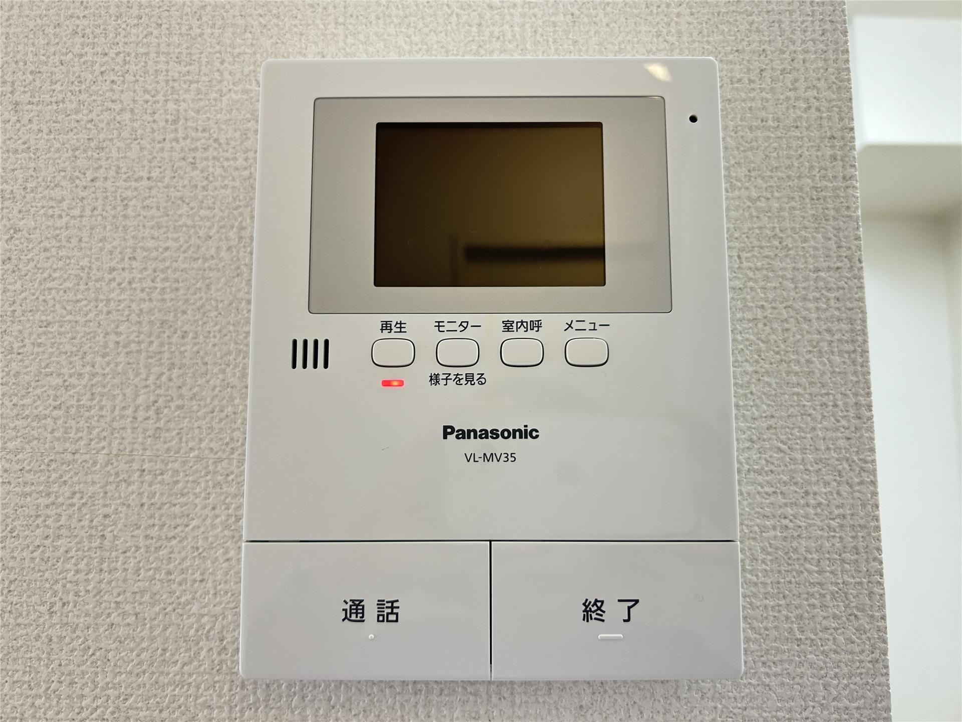 セキュリティ　モニタ付インターホン