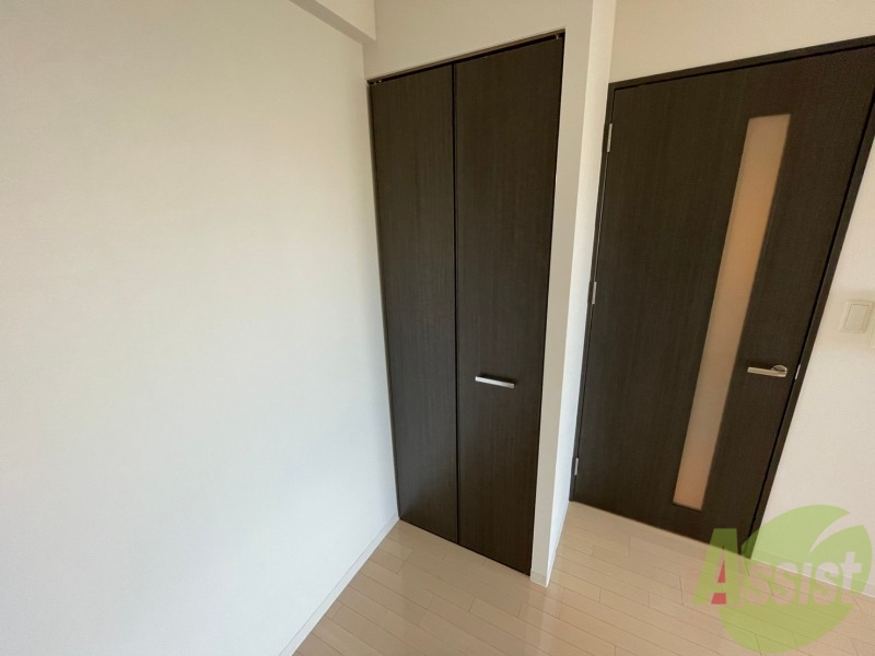 収納　クローゼットがありました。お洋服や荷物はここへ