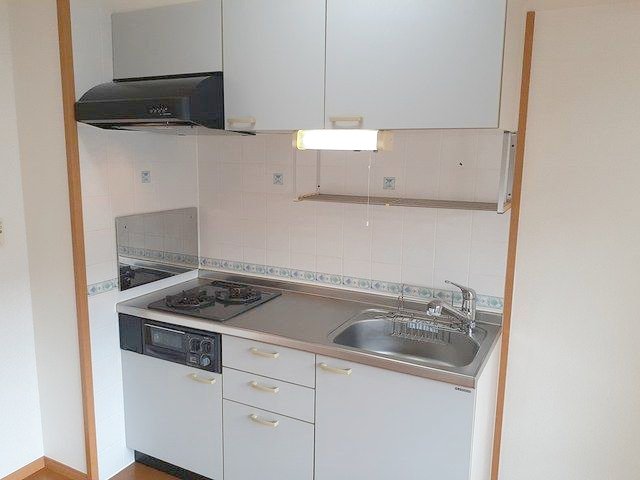 キッチン　使いやすいガスキッチン