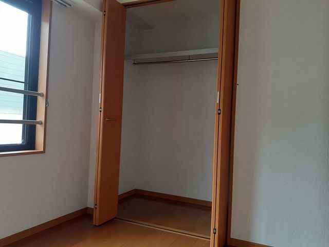 収納　専用のクローゼット部分