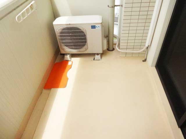 バルコニー　幅が広く使いやすいです。