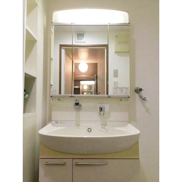 洗面設備　※別部屋参考写真です