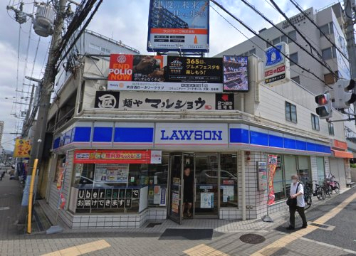コンビニ　ローソン江坂公園前店（コンビニ）まで103m