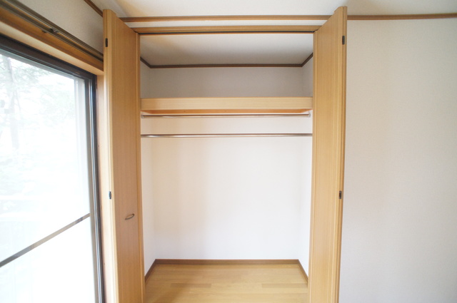 収納　収納はクローゼットタイプなので、整理整頓はかどります☆