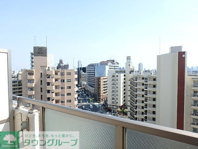 バルコニー　バルコニーからの眺望