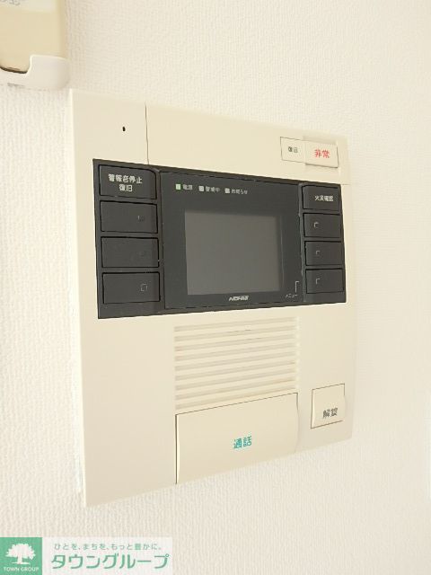 セキュリティ　ＴＶモニター付きインターホン