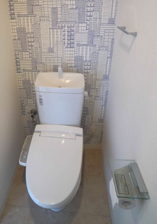 トイレ　※退去前の為別部屋の写真となります。