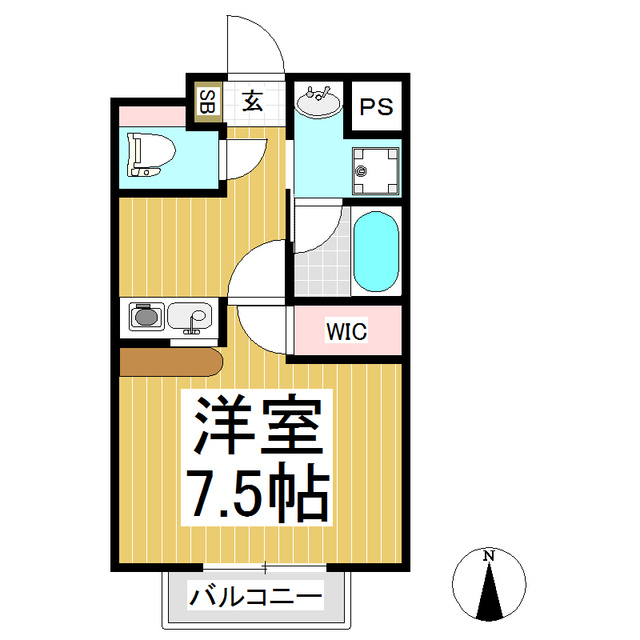 AYK西番場の間取り写真